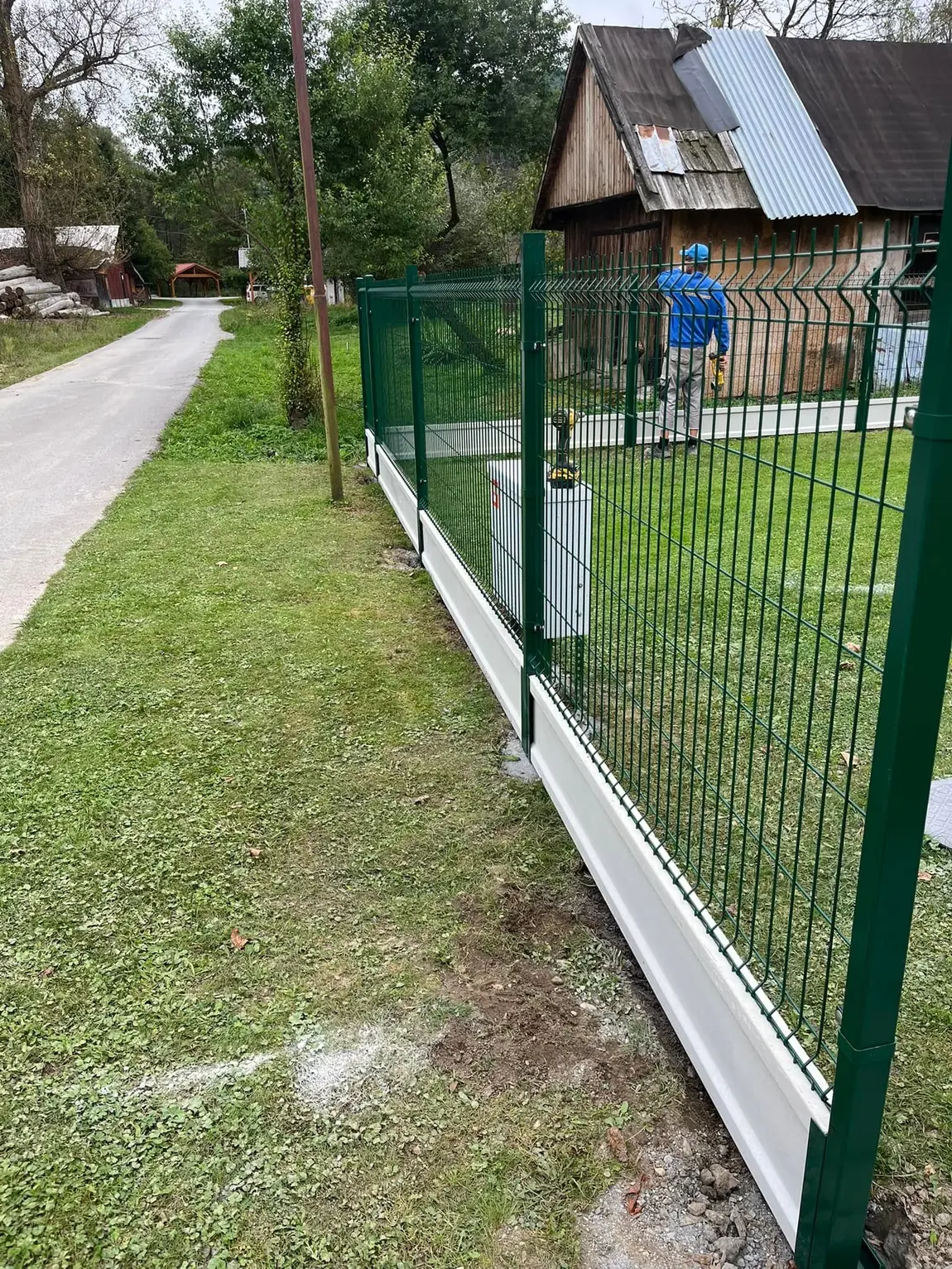 Osadenie panelov na podhrabovú dosku